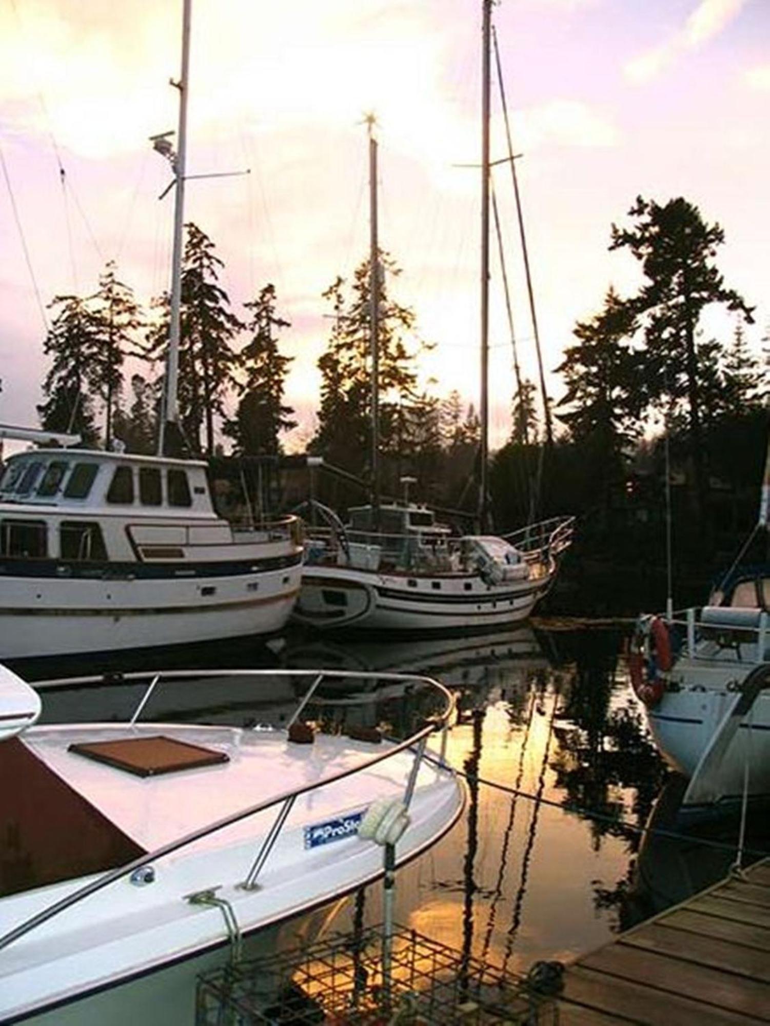 Salty Towers Ocean Front Cottages Sooke Exterior foto