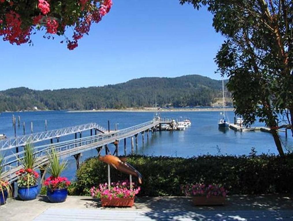 Salty Towers Ocean Front Cottages Sooke Exterior foto