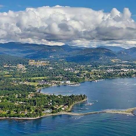 Salty Towers Ocean Front Cottages Sooke Exterior foto